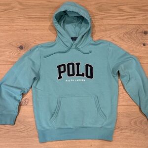 Polo by Ralph Lauren Women's Teal Hoodie